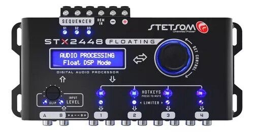 Stetsom STX2448 schwimmender digitaler Crossover-Prozessor - mit Sequenzer/Launch - Bild 2 von 10