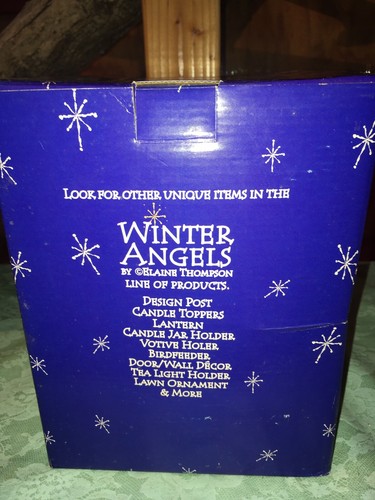 🎄Winter Angels Holiday Votive Lantern 9” New - Picture 5 of 5