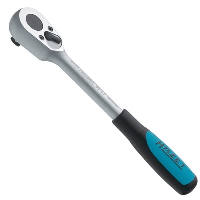 Hazet Reversible Ratchet Black/Blue 2 Component Handle Drive 9.5Mm (3/8)  No.291