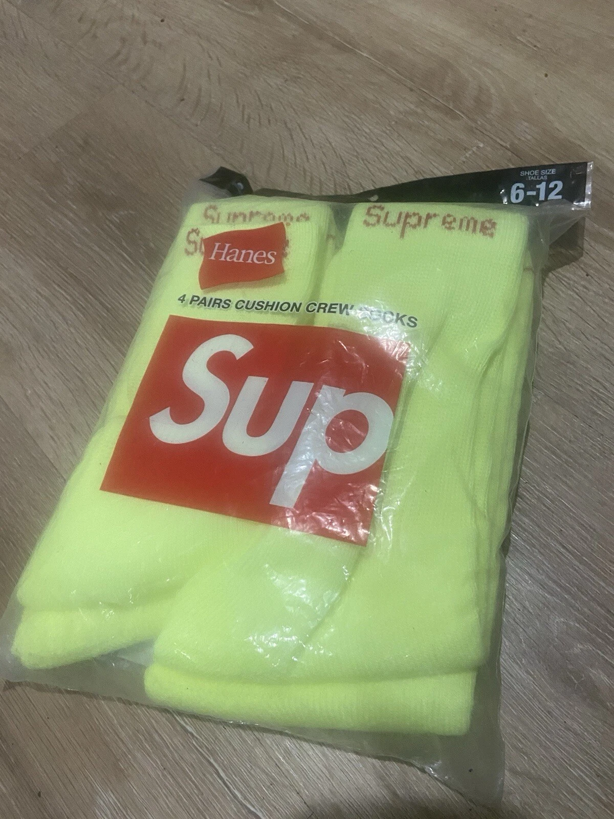 Chaussettes d'équipage Supreme Hanes (lot de 4)