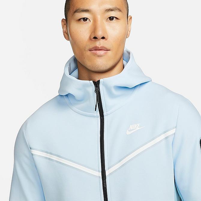 Nike Tech Fleece Windrunner Hoodie Celestine Blue White CU4489-441  Menu0026#039;s XXL 2XL | eBay