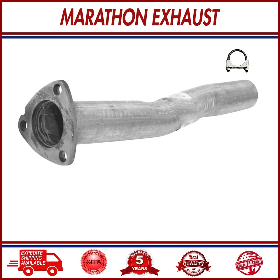 Tubo de escape compatible con: Chevrolet S10 2000-2003|GMCSonoma|IsuzuHombre 2,2 LRWD 108,3" WB Foto 4 de 4