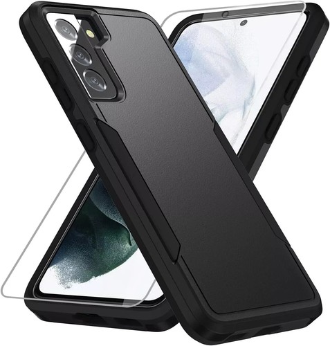 Samsung Galaxy S21 Plus Case Screen Protector Cover Full Body Protection Rugged - Picture 7 of 12