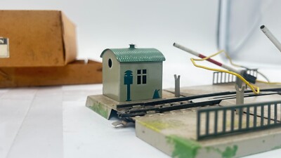 Märklin H0 457/1 7054 Bahnübergang in OVP SAMMLER VINATGE ALTE OVP