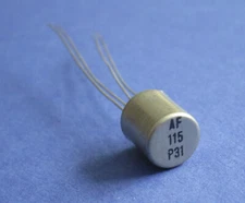 AF115 Germanium Transistor PNP TO-7 PHILIPS