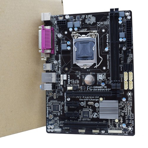 Gigabyte GA-B85M-D3V Motherboard M-ATX Intel B85 LGA1150 DDR3 SATA2/3 DVI-D VGA - Picture 5 of 9