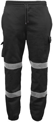HI VIZ VIS JOGGINGHOSE DICKE HOSE SICHERHEIT ARBEITSKLEIDUNG JOGGINGHOSE SWEAT PANTS