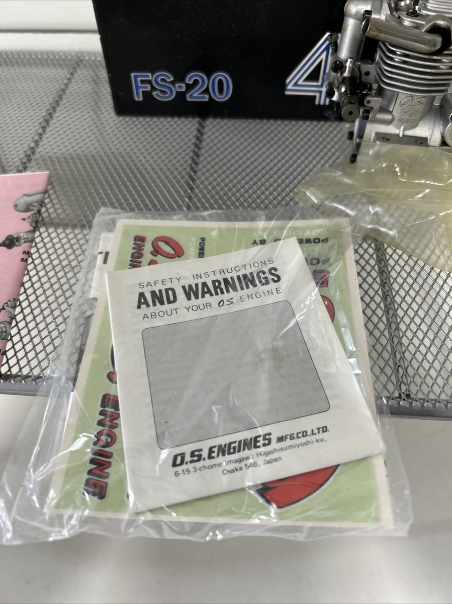 O.S. FS-20 4 STROKE Engine | eBay