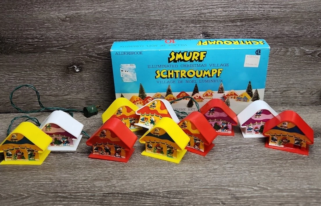 Village de noel sales miniature ebay