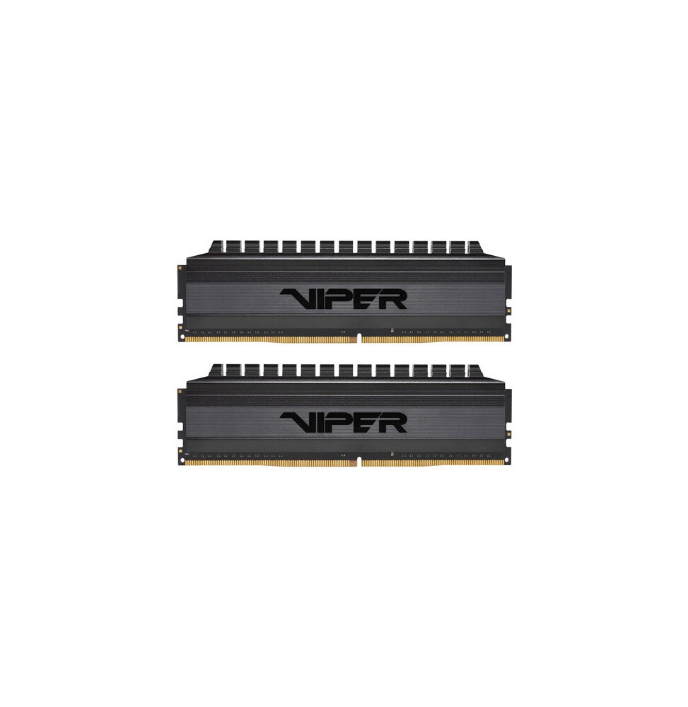 KIT DDR4 PATRIOT "VIPER 4 BLACKOUT"  16GB (2x8GB) 4400Mhz CL18 - DUAL CHANNEL PV