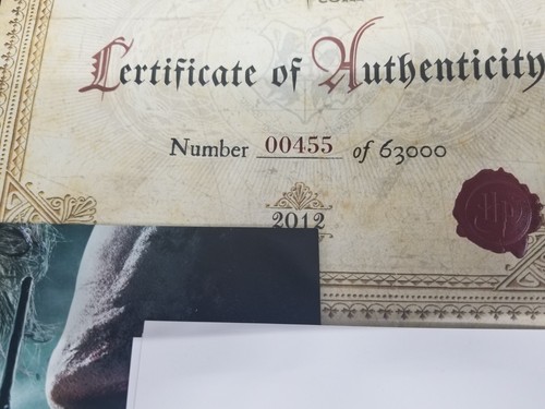 Harry Potter Wizard's Collection Limited Edition - DVD/Blu Ray (#455/63000) - Picture 8 of 10