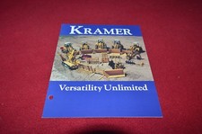 Kramer 212E 312E 312SE 412E 612 Wheel Loader Dealer's Brochure DCPA9 ver2