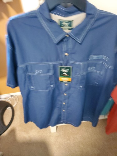 MENS XXL G.H. BASSFISH TALE EXPLORER SHIRT NWT - Picture 11 of 20
