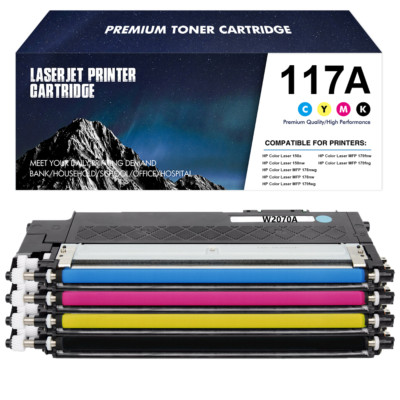 Toner Für HP 117A W2070A-W2073A Color Laser 150a MFP 178nw 178nwg 179fnw 179fwg