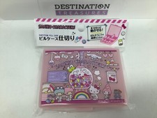 Hello Kitty Sanrio Characters Pink Box Medicine Pill Mints Case Dividers for Bag