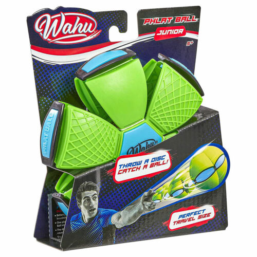 WAHU Phlat Ball Junior Wirf A Scheibe Fang A Ball Spielzeug Brandneu - Grün - Bild 7 von 7