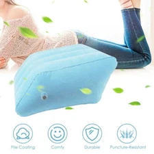 Leg Wedge Elevation Pillow ,Inflatable Lifter Rest Pillow Bed Wedge Cushion+pump