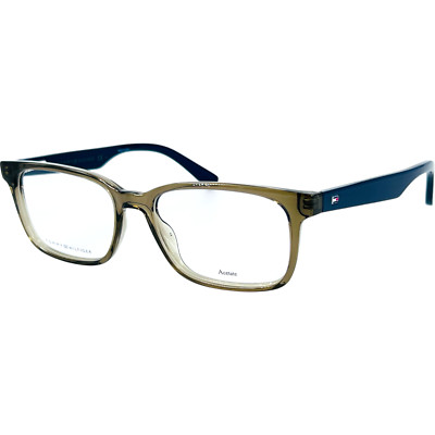 Tommy Hilfiger TH1487 Mens Plastic Eyeglass Frame 04C3 Olive 53-17