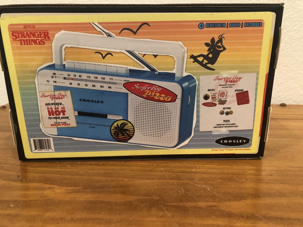Factory sealed stranger things season 4 CT102a Crosley Radio