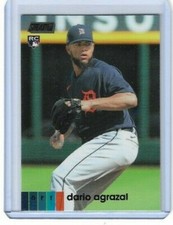 Dario Agrazal RC Black Foil Parallel 2020 Stadium Club #65