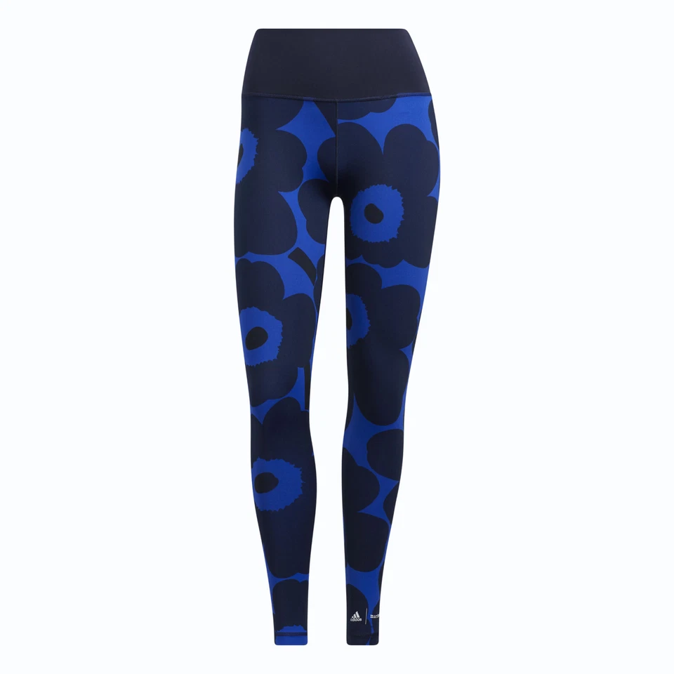 Medias Adidas Marimekko Azul Floral Para Mujer Originales Believe This Long PVP £55 Foto 3 de 4