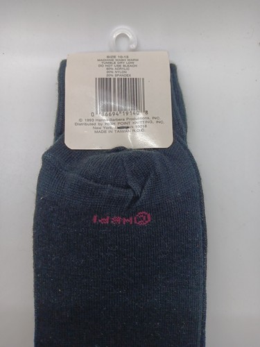 Calze Dino Flinstones Cool Flinstone Socks Uomo Taglia 10-13 1993 Retrò - Foto 4 di 5