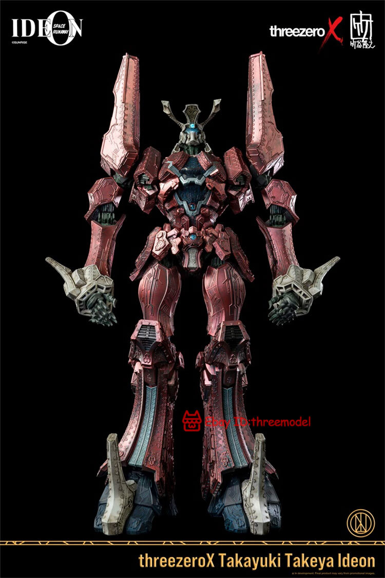 Threezero X Ideon Space Runaway Ideon PVC Collection Action Figure
