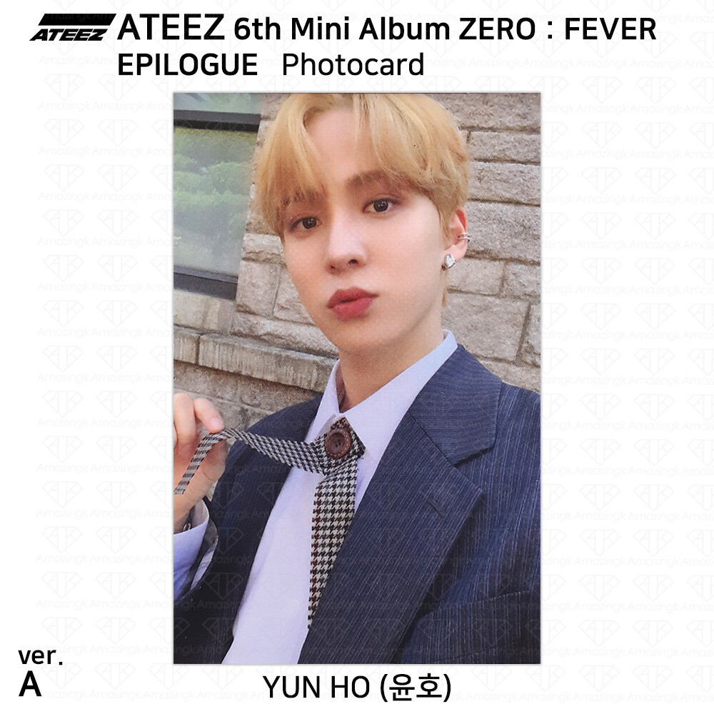 ATEEZ ソンファ EPILOGUE タワレコ 特典 ミニポストカード ATEEZ ソンファ EPILOGUE タワレコ 特典 ミニポストカード