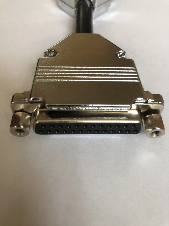 155mm 25Pin DB25 Male/Female  Extension Cable Parallel Printer RS232 PC Serial - Image 2 of 4