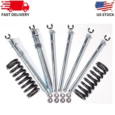 Door Hinge Pin Bushing Repair Kit with Spring Compatible with Chevrolet C1500 C2