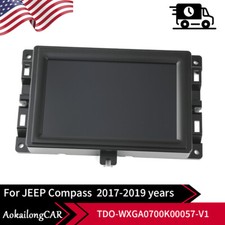 7" LCD Display Touch Screen For 2017-2020 Jeep Compass Radio Navigation Replace