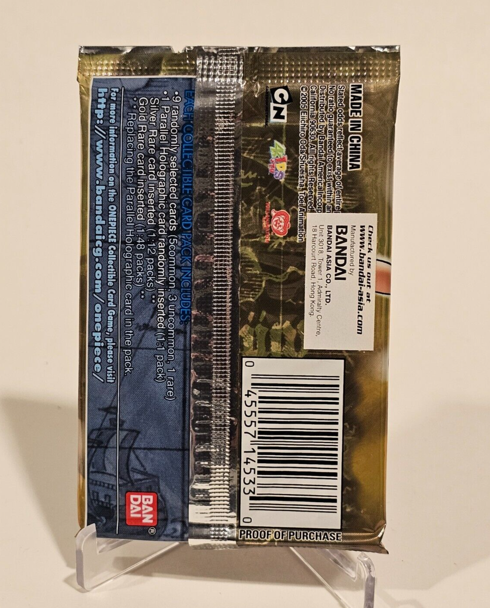 one piece booster box odds 2005 Bandai One Piece CCG: The Quest Begins Booster Pack - New, Factory  Sealed