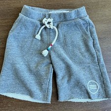 Sol Angeles Boys Gray Logo Fleece Shorts Sz 6