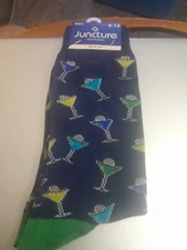 NEW Juncture Crew Socks Martini Outer Wear Socks