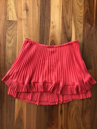Banana Republic Coral Red Women's Skirt, Size 4, New With Tags - Picture 1 of 5