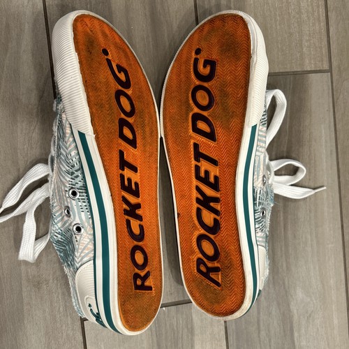 Rocket Dog Women Sneakers - Palm Leaves - Size 9.5 - Picture 4 of 6
