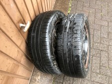 2xkomplette Sommerreifen+Felgen 195/55R15 85H für Mitsubishi Carisma,Hyundai usw