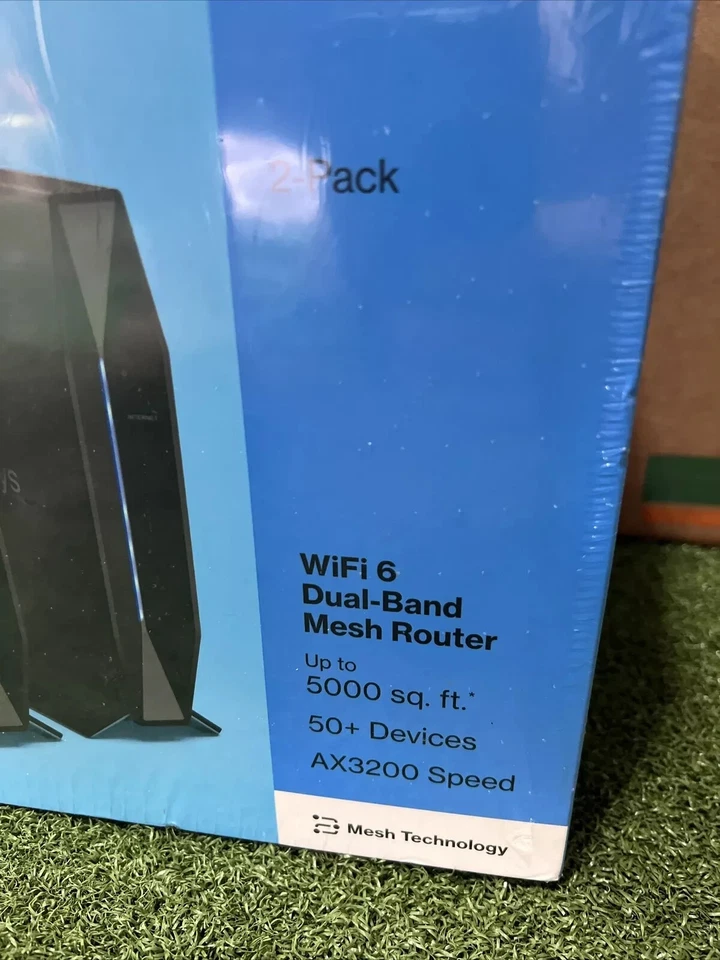 Linksys Arena Pro 6 WiFi 6 Dual Band Mesh Router 2 Pack AX3200 System E8452 NEW - Image 2 of 3