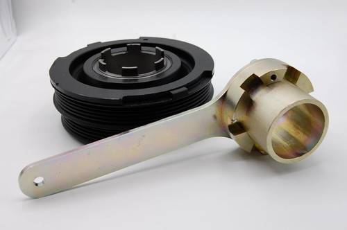 CRANK SHAFT PULLEY LAND ROVER FREELANDER (LN) Td4 2.0 L 2000-2006 LOCK TOOL - Picture 4 of 6
