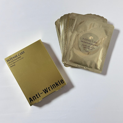 INTENSE CARE 24K Gold Snail Sheet Mask 20g x 10pcs  Deep Moisturizing Care
