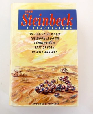 John Steinbeck: 5 Bestsellers: Grapes of Wrath, Moon is Down, Cannery Row, East - Bild 1 von 2