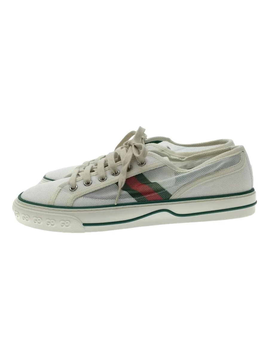 Baskets basses Gucci Tennis 1977 maille blanche légère occasion