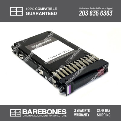816962-004 COMPATIBLE 3 Year BBO Warranty NEW BULK HPE 960GB SATA 6G MU SFF PLP