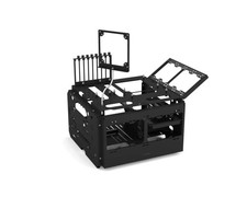 Praxis WetbenchSX Open Air Computer Test Bench Pro - Flat Edition - Black - B...