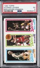 1980 TOPPS SCORING LEADER JULIUS ERVING/LARRY BIRD/MAGIC JOHNSON PSA 5