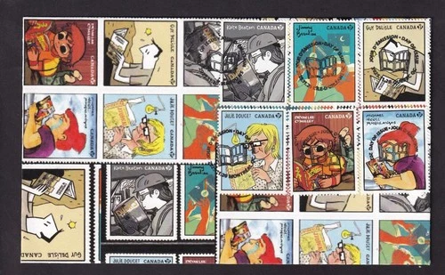 Canada 2025 limited edition private FDC - Graphic Novelists - sc#3519-3524