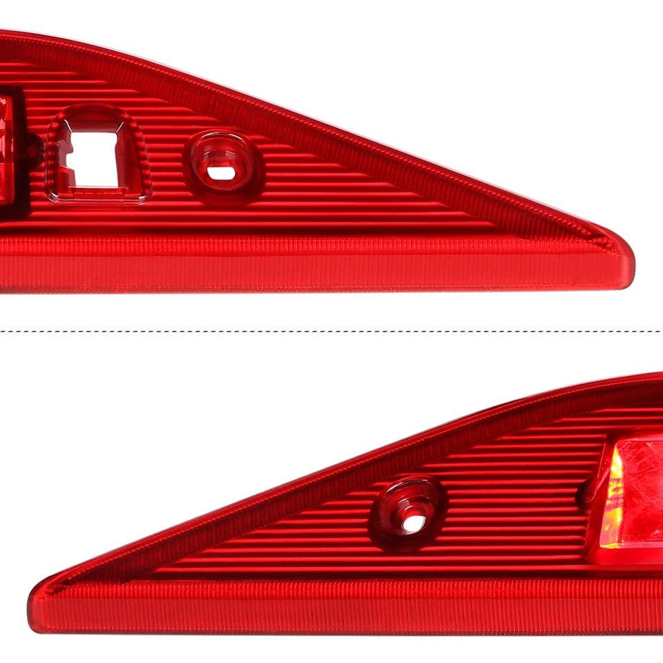 Para 05-09 Ford Freestyle/Taurus X Tercera Luz de Freno Trasera 3RD Barra de Lámpara Roja Foto 4 de 4