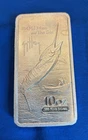 Rare! 10oz. Old Man and The Sea Silver Bar (Guy Harvey Design)