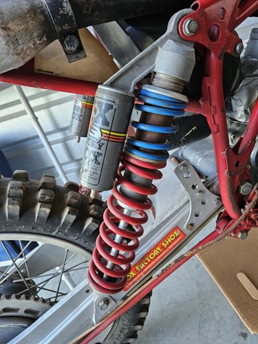Vintage pair Fox Reservoir Motorcross Shocks 16” 1980 1981