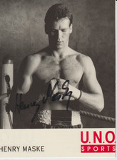 Henry Maske, orig sign AK
